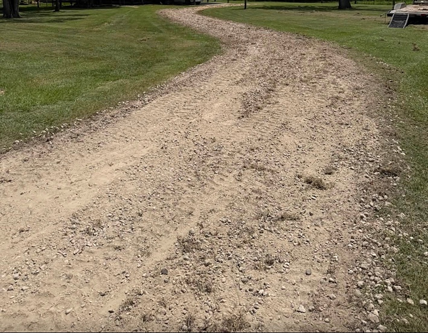 New Gravel Drive — Driveways project by Prestige Land Services in Southeast Texas