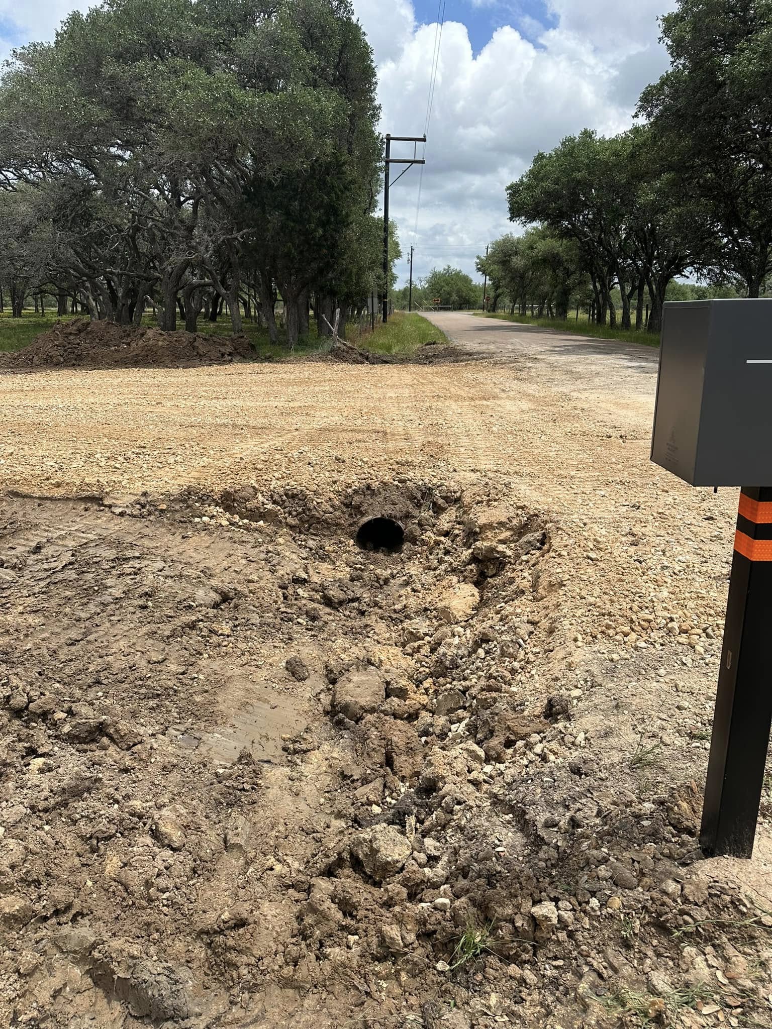 Culvert Installation in Sealy TX by Prestige Land Services