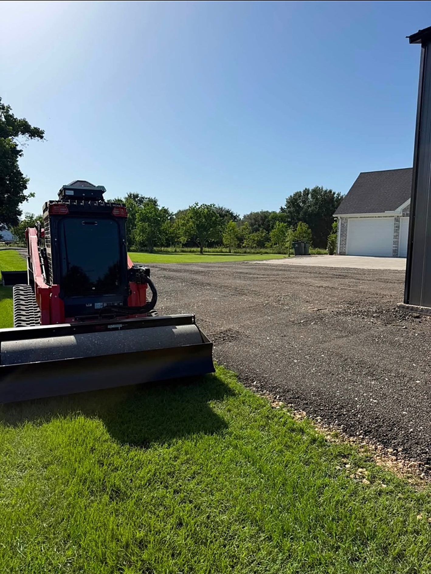 Skid Steer Services in Sealy TX by Prestige Land Services